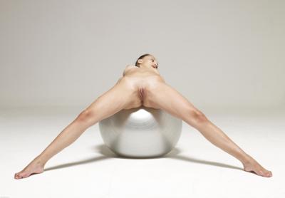 Anna Sbitnaya - Fitness Ball - Photo 24 by Hegre