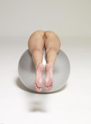 Anna Sbitnaya - Fitness Ball - Photo 43 by Hegre