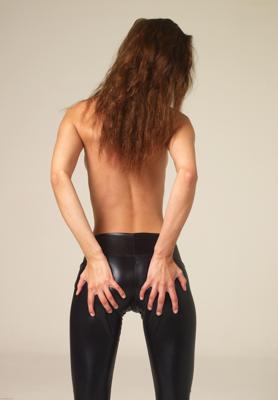 Anna Sbitnaya - Plastic Pants - Photo 34 by Hegre