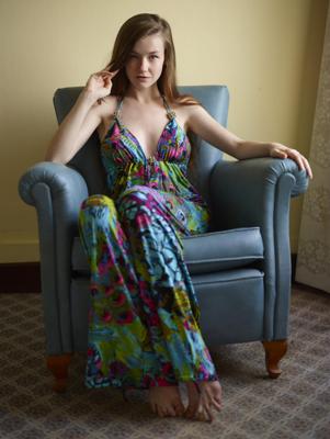 Emily Bloom - Party Dress - Photo 2 by Hegre