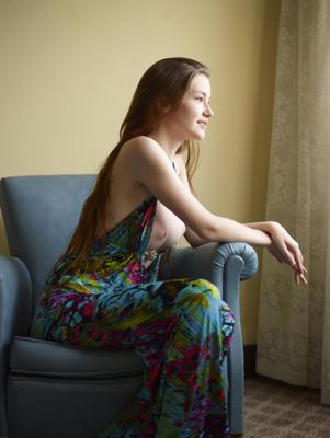 Emily Bloom - Party Dress - Photo 30 by Hegre