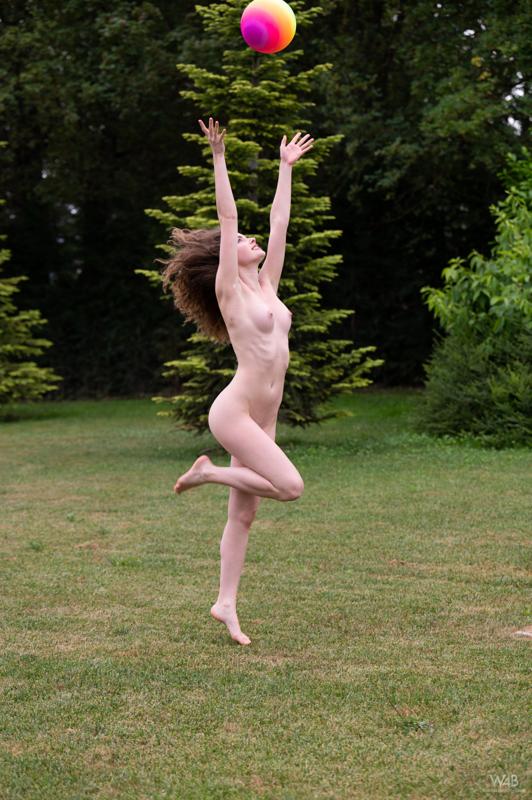 Guinevere Huney - Playing With a Ball - Photo 3 by Watch4Beauty
