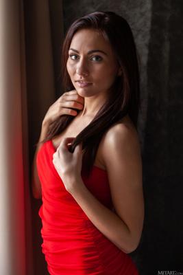 Michaela Isizzu - Fire Red - Photo 36 by MetArt