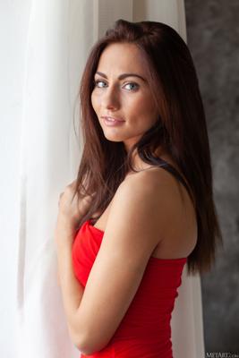 Michaela Isizzu - Fire Red - Photo 41 by MetArt