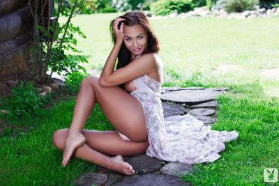 Michaela Isizzu - White Silk - Photo 31 by Playboy