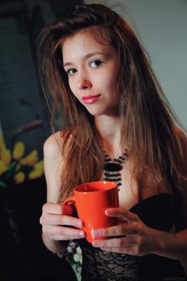 Mila Azul - Morning Coffee - Photo 3 by SexArt