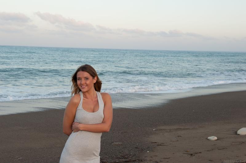Sybil A - By The Beach - Photo 1 by MetArt