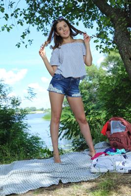 Sybil A - Flirty Shorts - Photo 43 by MetArt